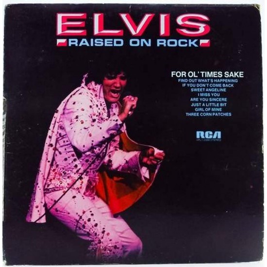 Пластинка Elvis Presley Raised on rock